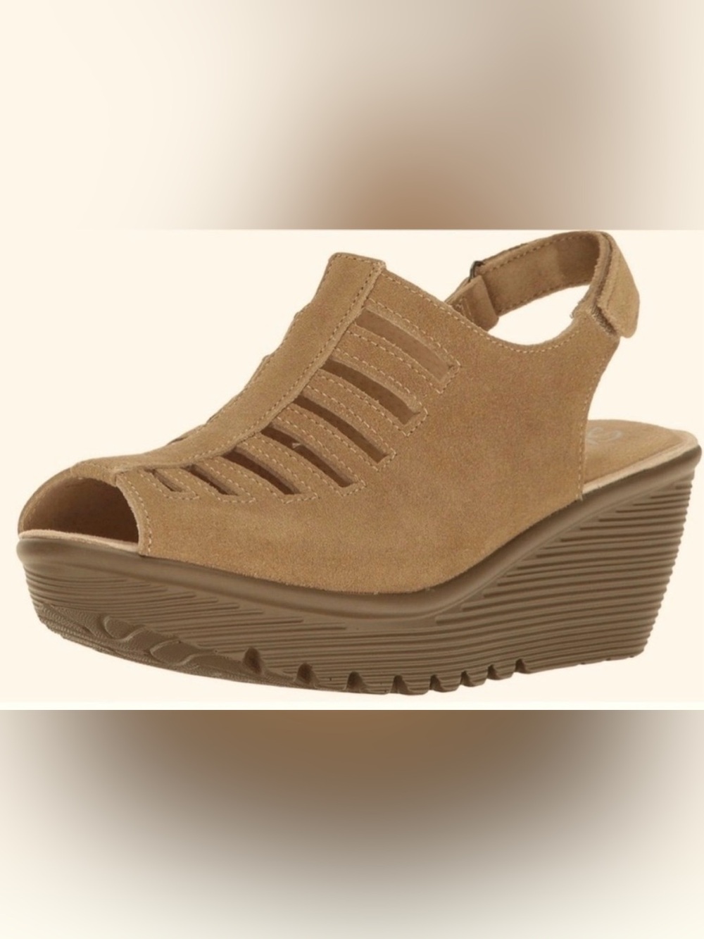 Skechers Parallel-Trapezoid Wedge Sandal